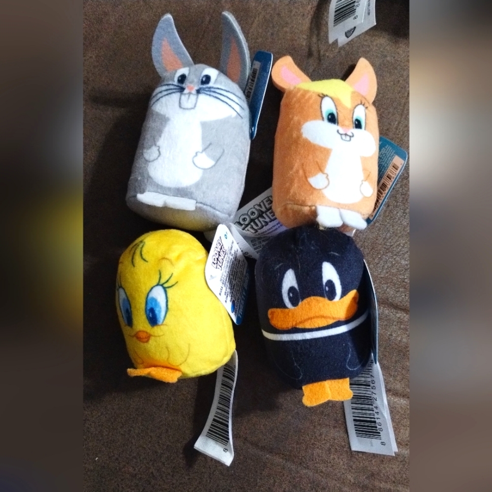 Looney Tunes Mini Plush Toys Stuffed Animals Set